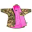 Dryrobe Kids Advance Long Sleeve Robe V3 10-13 yrs Camo Pink